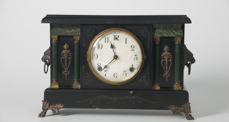 Old clocks need to be cleaned regularly.