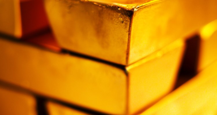 O ouro normalmente é combinado com outros metais, o que resulta em ligas de diferentes teores