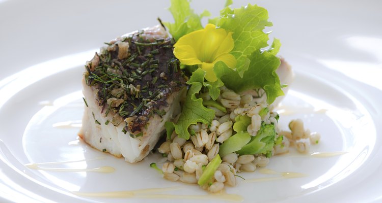 Red snapper in salt crust