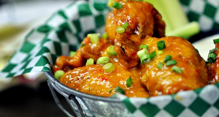 crispy chicken wings on charcoal grill