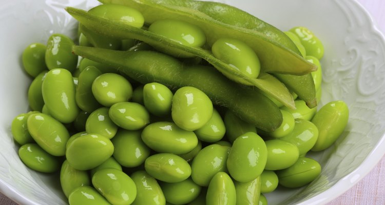 Edamame (Green soybeans)