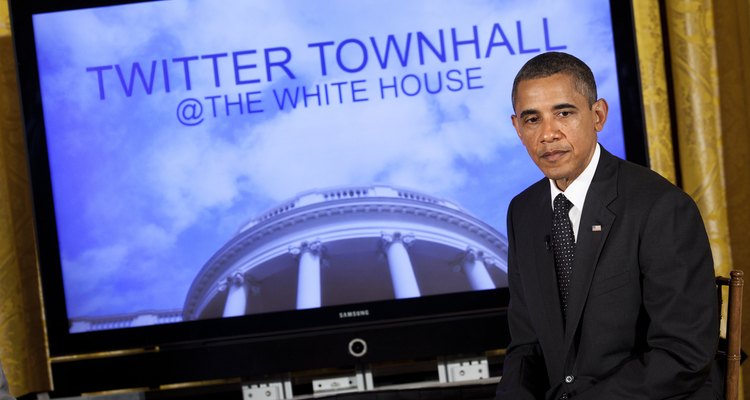 United States President Barack Obama has a Twitter account.