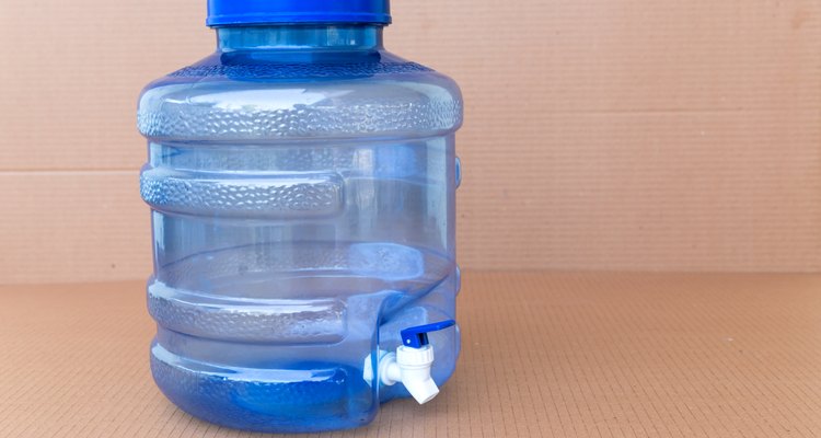 Plastic water container