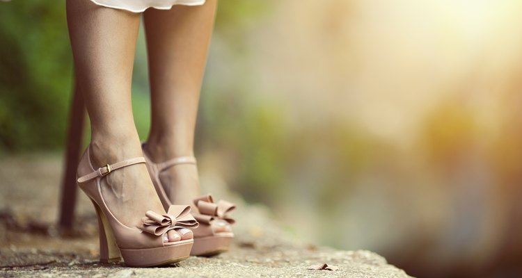 high-heeled women's shoes