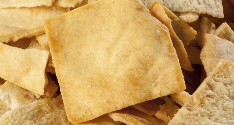 Homemade Crunchy Pita Chips