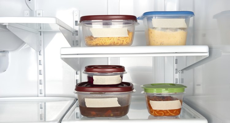 Leftovers in tupperware