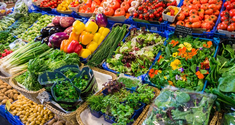 Fresh vegetables market.   farmers market