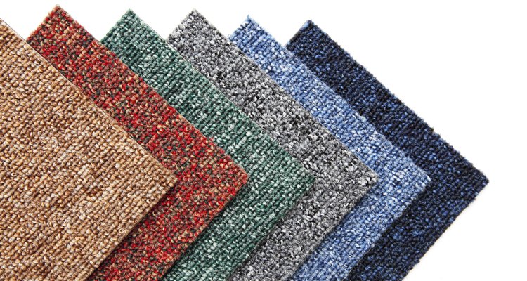 Carpet tiles are very functional, but they don't need to be glued down.