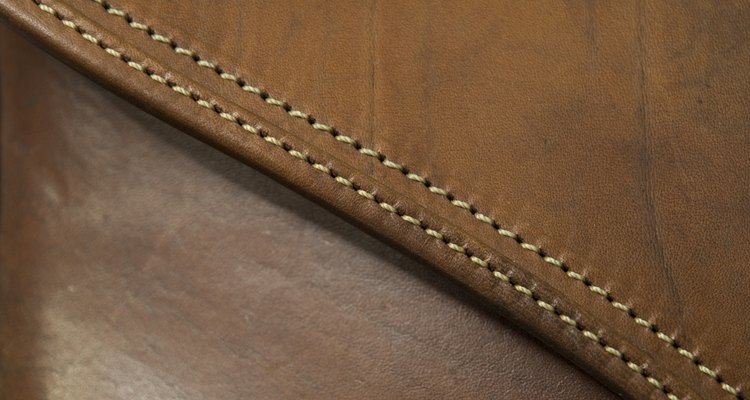 brown leather