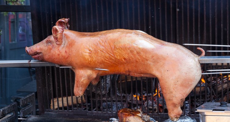 Spit Roasted pig