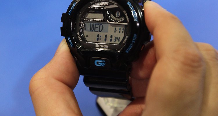 Para configurar un reloj G-Shock, necesitas alrededor de cinco minutos.