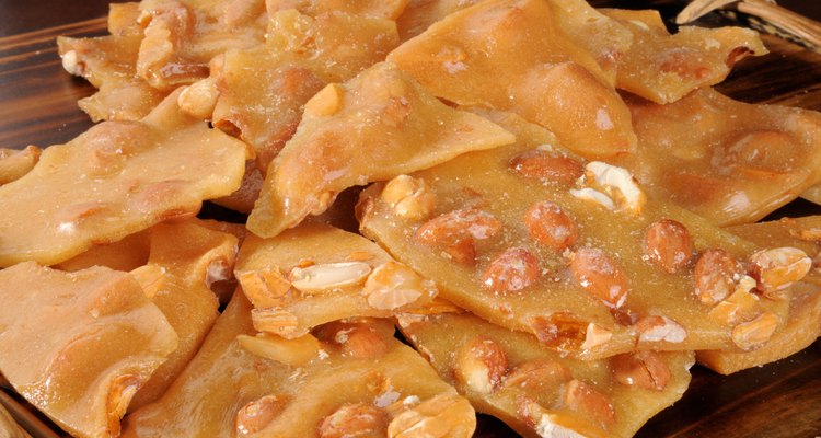 Peanut brittle