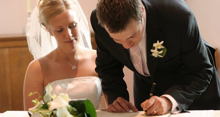 Signing the Register