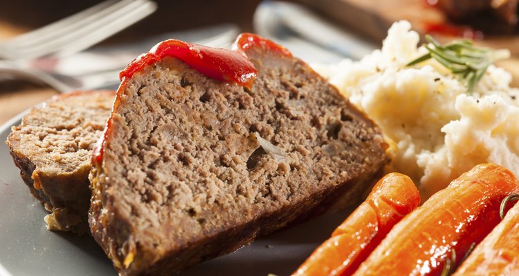 Homemade Ground Beef Meatloaf