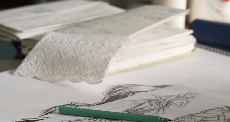 Select simple designs when using georgette fabric.