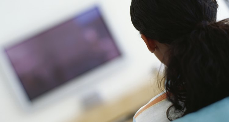 Change the aspect ratio to correct TV display problems on Panasonic Viera sets.