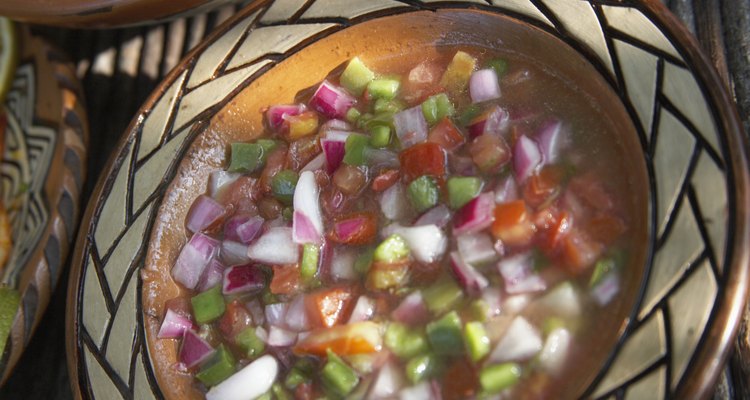 Bowl of salsa