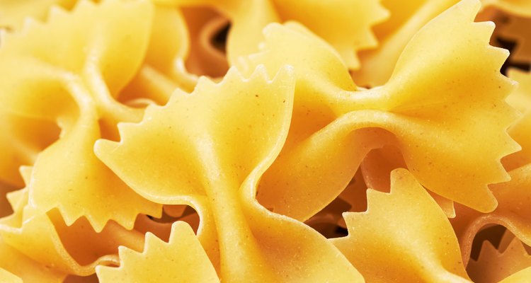 Farfalle bows italian pasta