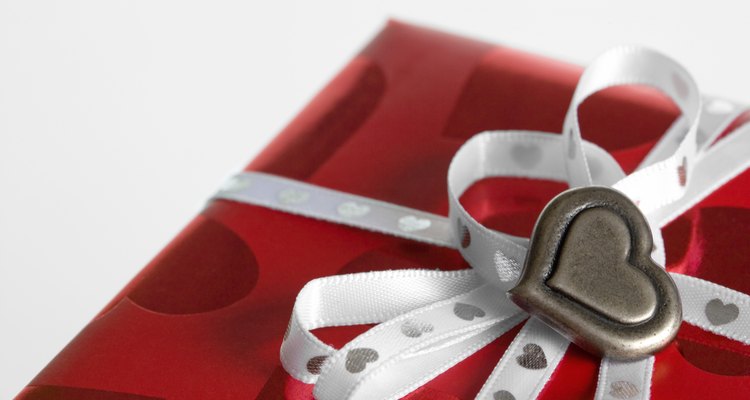 Give him a homemade present for Valentine's Day.