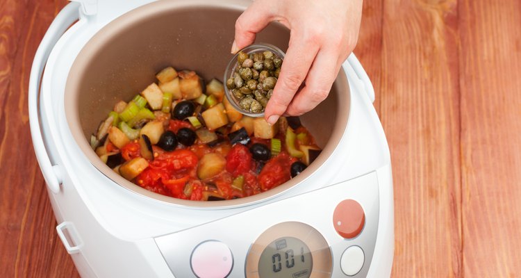 vegetable stew in multicooker