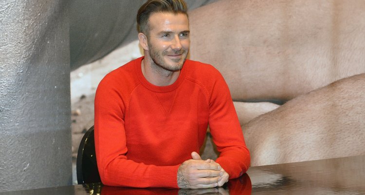 O David Beckham é um talentoso (e milionário) futebolista inglês