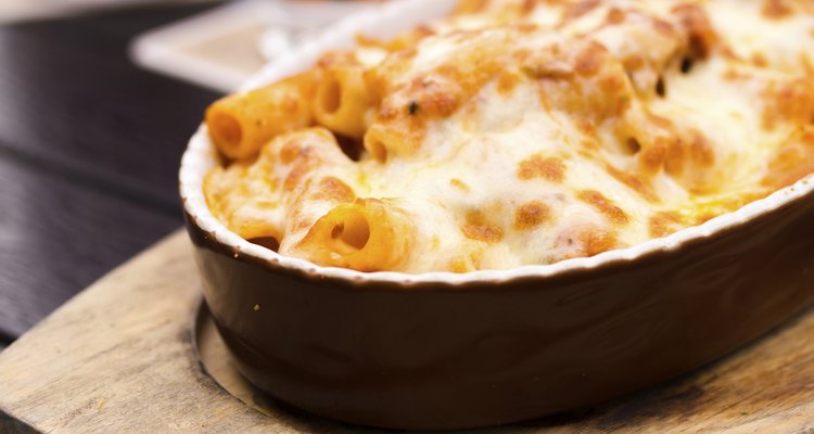 Baked rigatoni