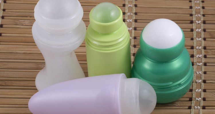 A few containers  of different form  are for deodorant