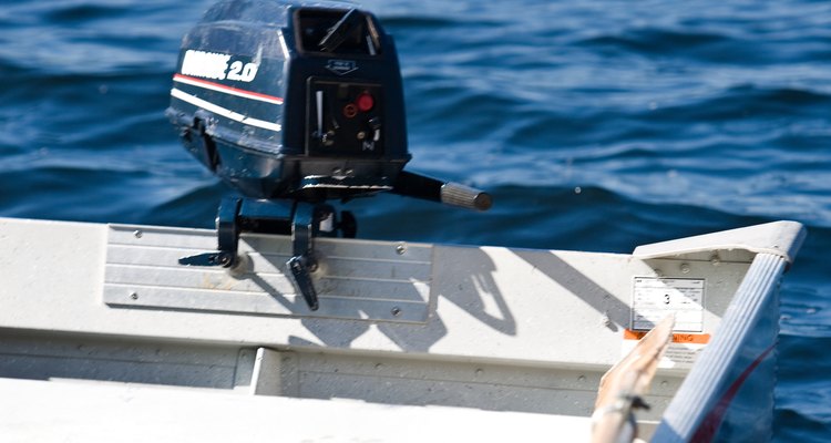 Chainsaw oil can be used as substitues for outboard tilt-and-trim systems.