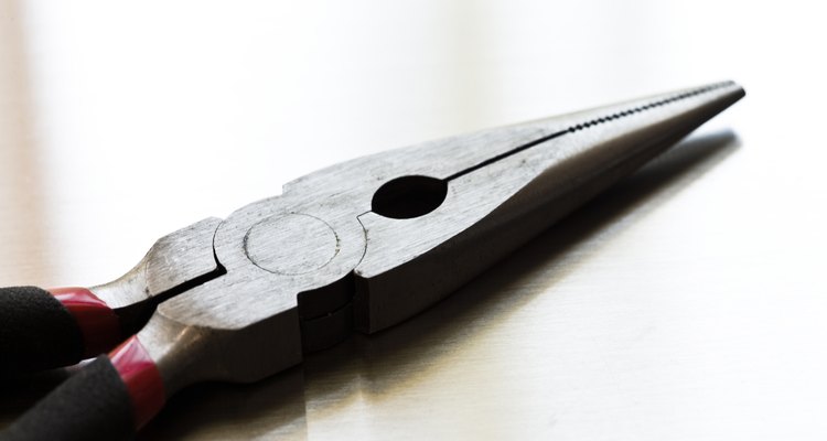 Needle-nose pliers should be kept within easy reach when storing them in the bench.