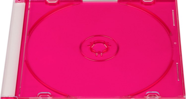 CD cases with attractive covers can look like an art installation when attached to a wall.