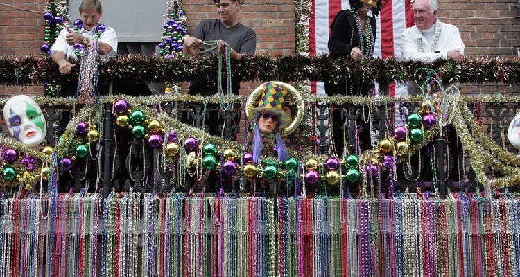 white beads mardi gras meaning