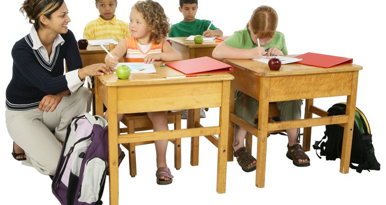 In any desk arrangement, it is important to include aisles for the teacher and the students.