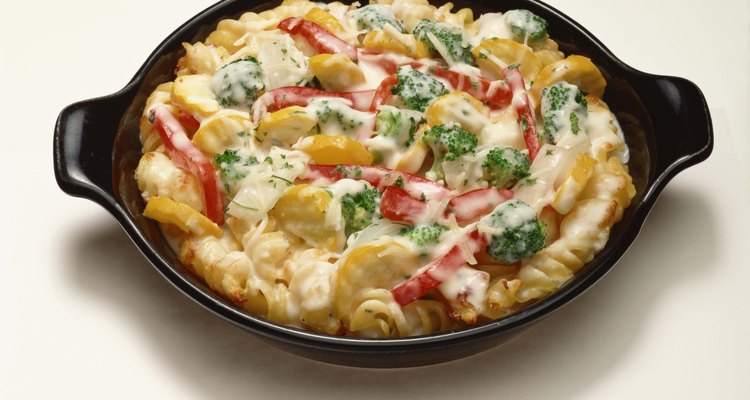 Baked vegetarian pasta