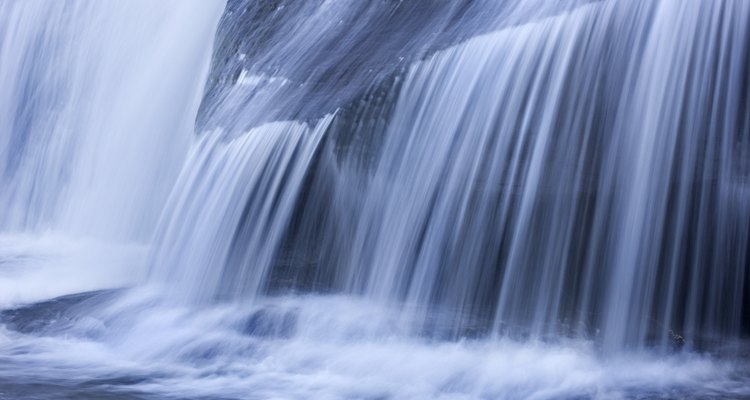 O fluxo de água pode ser calculado e tem aplicações práticas