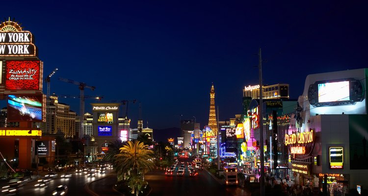 The Strip es la calle más famosa y fotografiada de Las Vegas.
