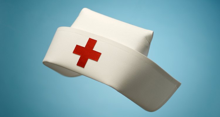 Nurse Ratched wore an old-fashioned paper cap.