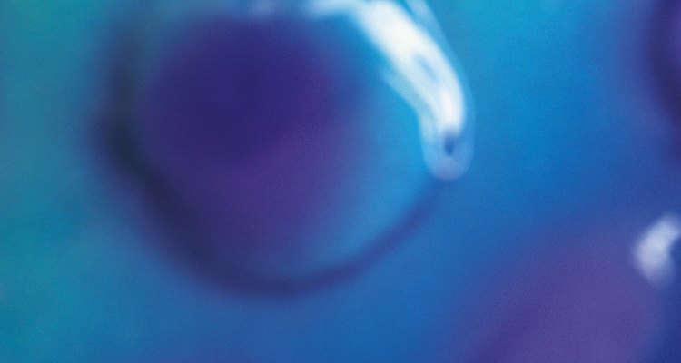 Teal and aubergine complement each other.