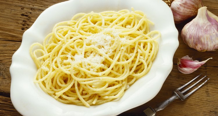 Los espaguetis son una comida clásica para una familia grande.