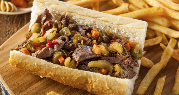 Hearty Italian Beef Sandwich