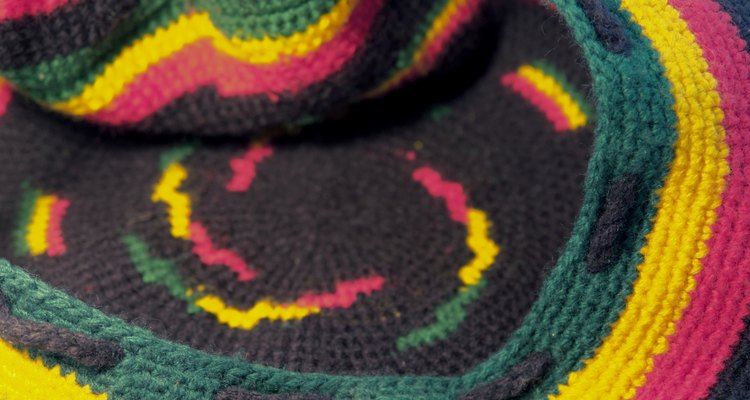 woolen rasta cap