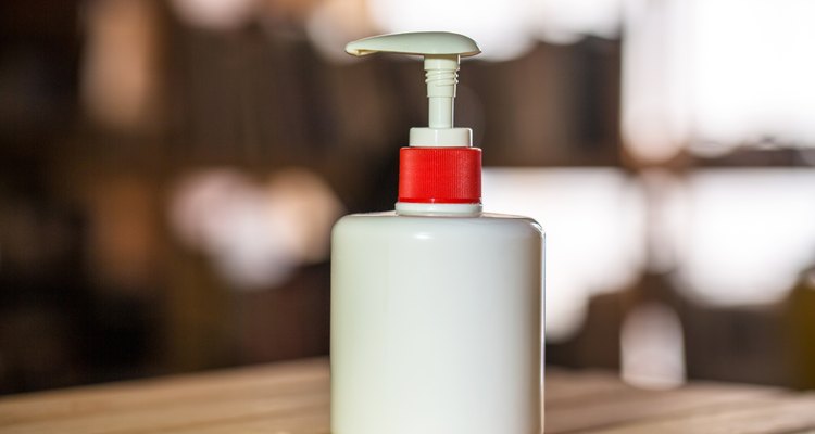 sprinkling bottle on table