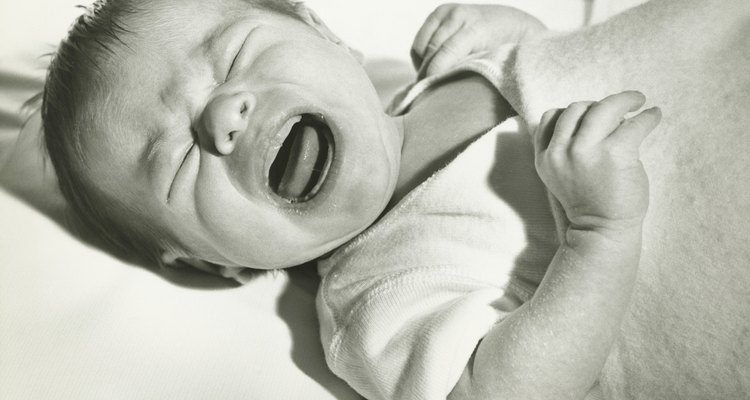Un bebé llorando puede necesitar un balanceo para calmarse.