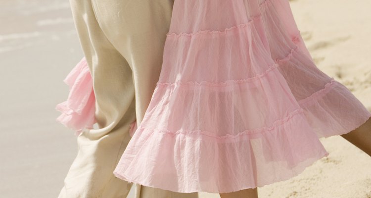An elastic waistband should be covered for a finished, professional look.