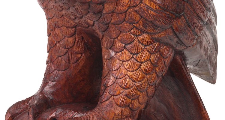 The griffin is a mythical creature with body of a lion and the head and wings of an eagle.
