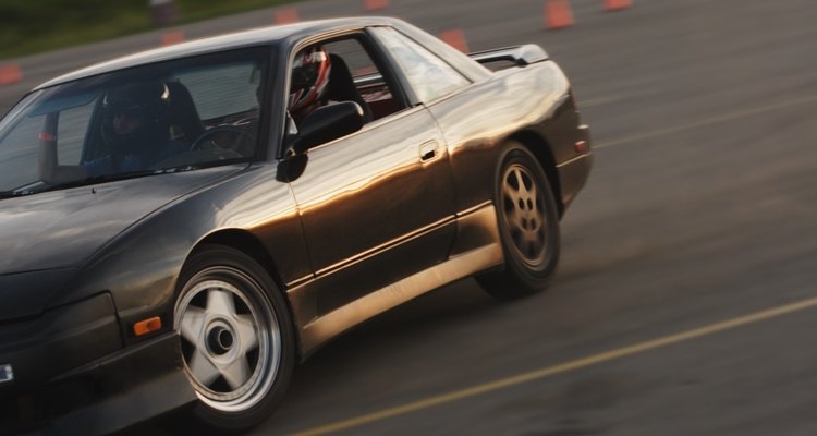 Car wheels become dirty from use.