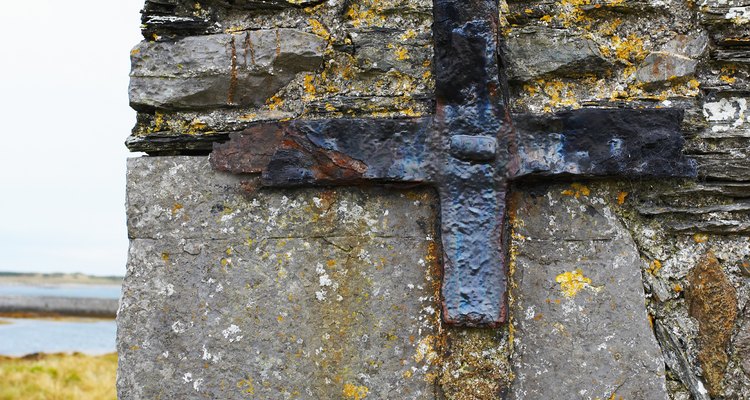 Lichen will continue to grow and spread on concrete if not cleaned regularly.