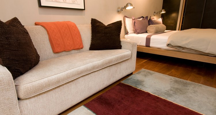 Linen couches need to be cleaned carefully.