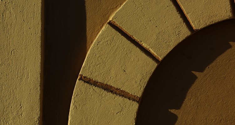 The strength of the material depends on the type and quality of mortar used to hold it together