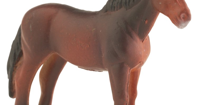 Horse figures can be sculpted at home and whole herds can be created.