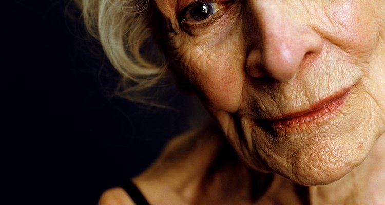 Portrait of senior woman, close-up